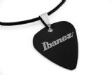 2013款 PICKLACE 钛钢金属吉他拨片项链 依班娜 IBANEZ（黑色） 