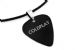 2013款 PICKLACE 钛钢金属吉他拨片项链 酷玩乐队 COLDPLAY（黑色） 