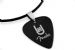 2013款 PICKLACE 钛钢金属吉他拨片项链 FENDER手势（黑色） 